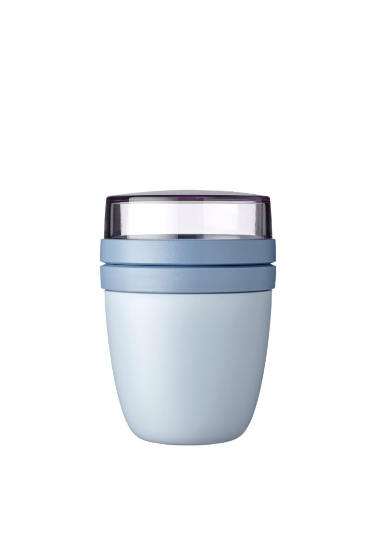 Müsli-to go Becher hellblau